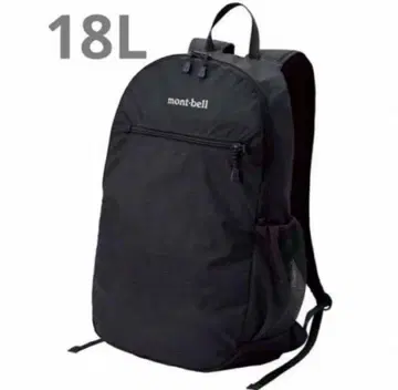 [새상품] mont-bell 몽벨 포켓터블 라이트 팩 18L 블랙