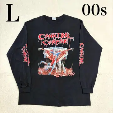 Cannibal Corpse 칸니발콥스 Y2K 긴팔 티셔츠 L