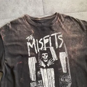 THE MISFITS 티셔츠 밴드 티셔츠