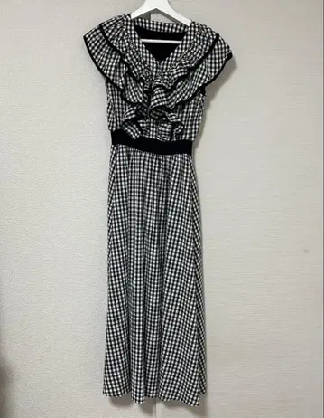 toccocloset 깅엄 체크 원피스
