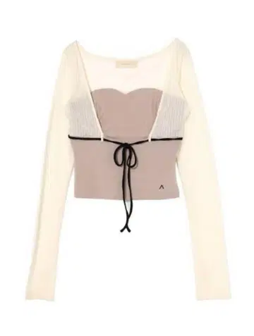 ANDMARY Lona ribbon tops