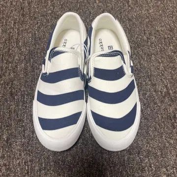 유니클로 marimekko 스트라이프 슬립온 택 포함 새상품