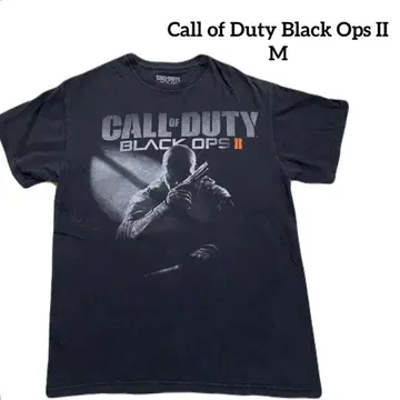 Call of Duty Black Ops II 게임 티셔츠 블랙 M*QH