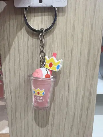 USJ 한정판 피치 공주 키링 슈퍼 닌텐도 월드 마리오