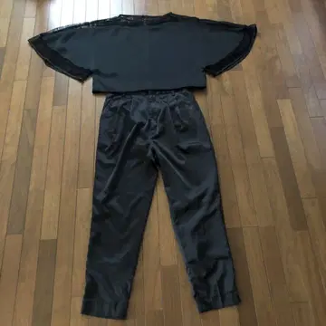 DRESS LAB 드레스라보 세레모니 수트 레이스 셋업 블랙 M