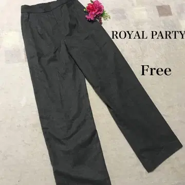 로얄 파티 ROYAL PARTY 팬츠 심플 프리