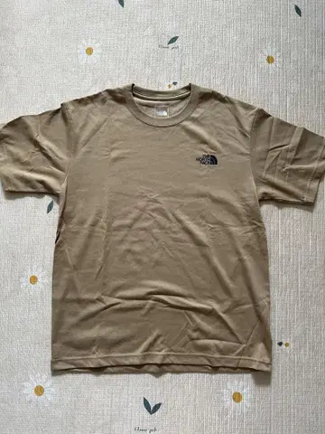 THE NORTH FACE 베이지 T셔츠