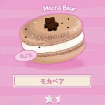 mellojoy DIYJOJO 스퀴즈 모카베어 마카롱