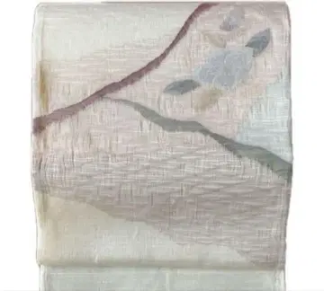 순수 실크 여름 오비 후쿠로 오비 명주