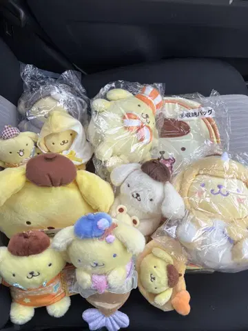 폼폼푸딩 봉제 인형 세트