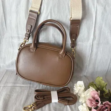 새상품급 ZARA 핸드 숄더백 브라운
