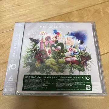 [미사용] Mrs. GREEN APPLE 10 앨범 CD 일반ver