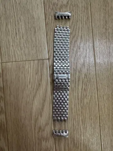 ICE TEK 아이스테크 실버 메탈 벨트