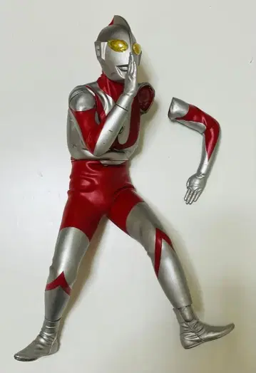 가이요도 울트라맨 C-TYPE 도색 완료 40cm 소프트 비닐 정크