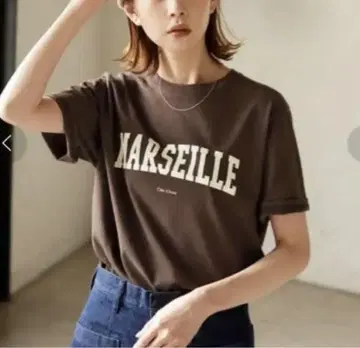 SLOBE IENA MARSEILLE 티셔츠 브라운