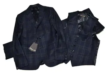 [새상품] 택 포함 TRUSSARDI 트루사르디 고급 쓰리피스 수트 46