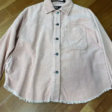 ZARA 코듀로이 자켓 XS 핑크