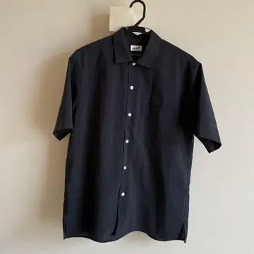 Wild Life Tailor 반팔 셔츠 다크 블루