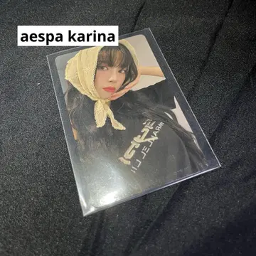 aespa karina 트레이딩 카드