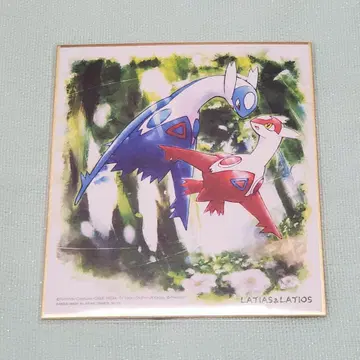 포켓몬 pokemon 색지 ART 라티아스 라티오스