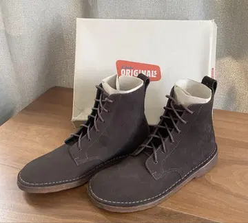 중고품 레어 Clarks DESERT MALI 다크 브라운 27.5