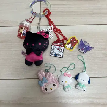 키티, 산리오 세트 캐릭터 스트랩 7개 세트