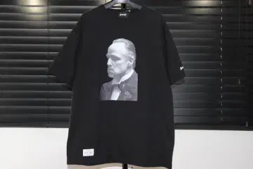 Schott x The Godfather 갓파더 티셔츠 블랙 L