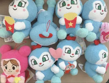 호빵맨 빵실 봉제인형 코킨짱 세트