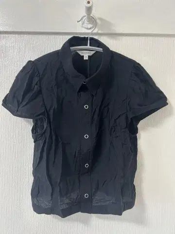 moussy 블랙 반팔 셔츠 사이즈 2