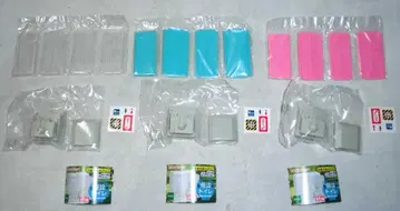 가설 화장실 see-through/시스루 일본식 3색 클리어/그린/핑크