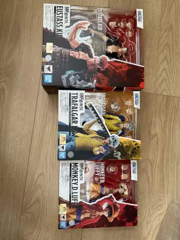 원피스 ONE PIECE SHF 피규어 로우 키드 루피