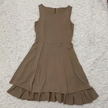 FOXEY NEWYORK 워셔블 프릴 원피스