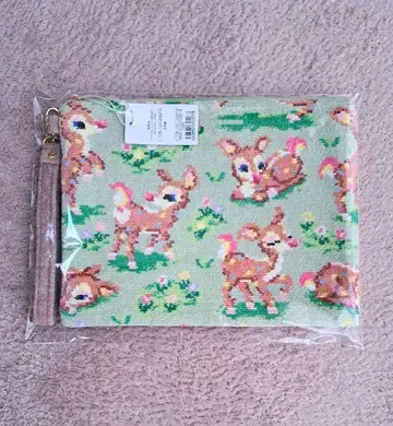 [새 상품] 페일러 쯘쯘밤비노 플랫 파우치 클러치백