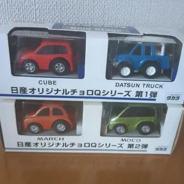 닛산 쵸로Q 세트 CUBE DATSUN TRUCK MARCH MOCO