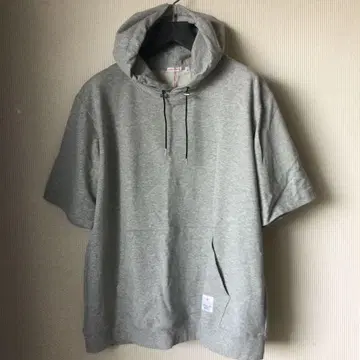 새상품 DRESSTERIOR 그레이 반팔 후드티 L