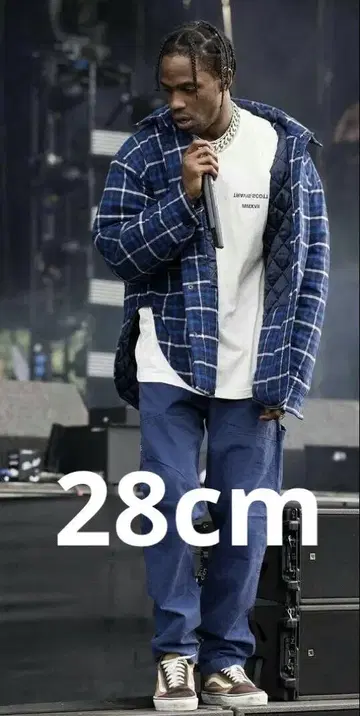 VANS 올드스쿨 트래비스 스콧 착용 애너하임