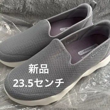 새상품 스케쳐스 고워크 마사지 핏 그레이 23.5cm
