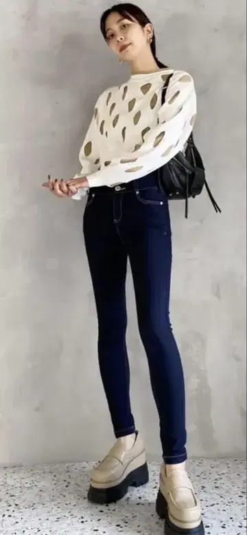 EMODA 스키니 데님 S