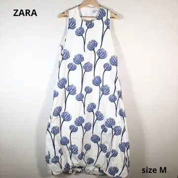상태 좋음 ZARA 자라 롱 원피스 슬리브리스 원피스 M