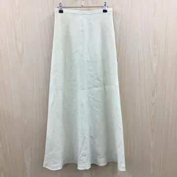 23구 린넨 롱 스커트 F0804A11