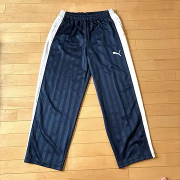 PUMA 푸마 트랙 팬츠 저지 남성용 와이드 팬츠 사이즈 O