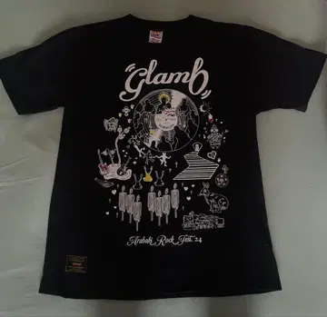 glamb x Arabaki Rock Fest. 24 콜라보 T셔츠 블랙