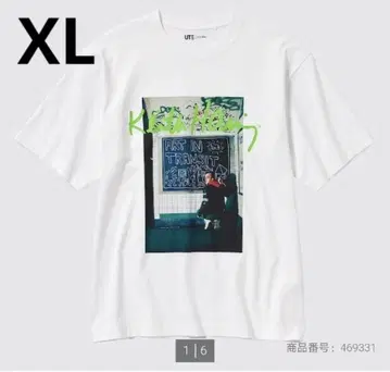 UNIQLO 키스 해링 서브웨이 드로잉 그래픽 XL