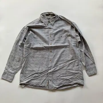 USED 80-90S COURTENAY CHECK L/S SHIRTS
