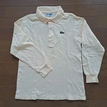 CHEMISE LACOSTE Lacoste 긴팔 피케 셔츠 크림색 38