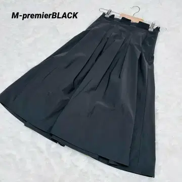 M-premier BLACK 엠프리미에블랙 플리츠 스커트 34p