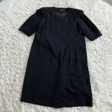 [미품] 도쿄 이긴 블랙 포멀 롱 코트 관혼상제 2XL 상당