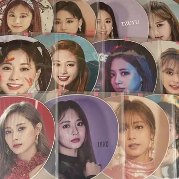 twice 쯔위 부채 12개 묶음 판매