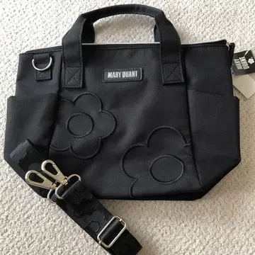 MARY QUANT 블랙 숄더백