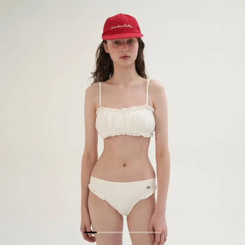 SOMEWHERE BUTTER ♥ Frill pendant swimsuit Somewhere Butter Bikini Frill Pendant Bikini on Bunjang